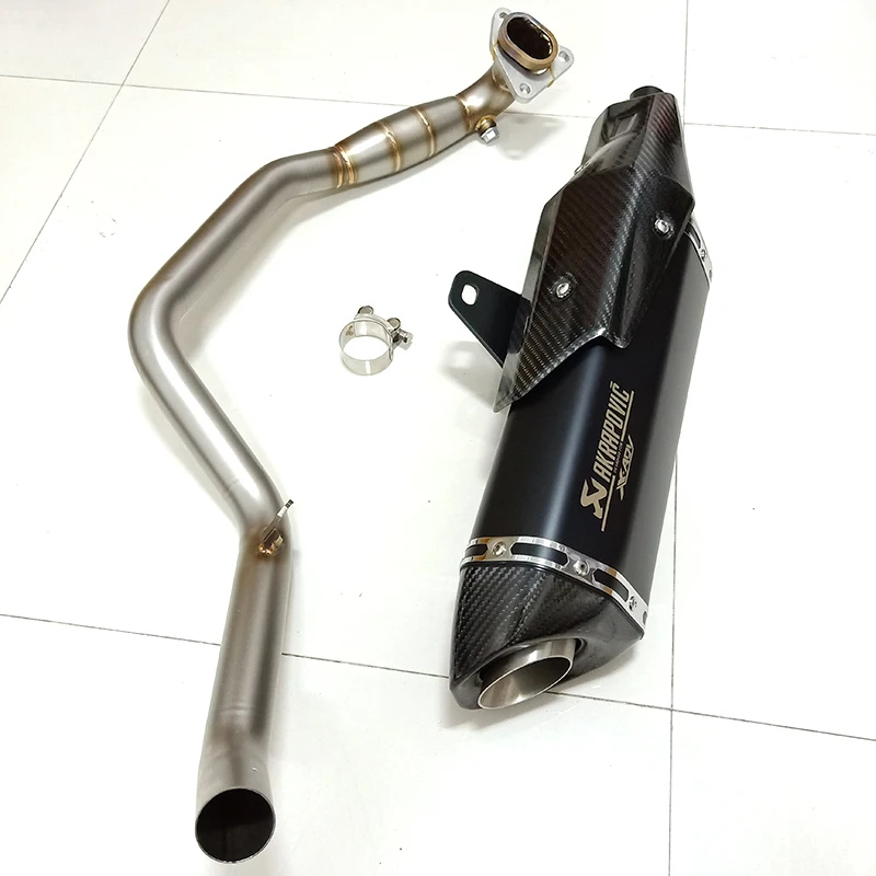 New Motorcycle full System For HONDA X-ADV750 Front Link Pipe Exhaust Muffler Tube Header Slip On for Honda X-ADV 750 XADV