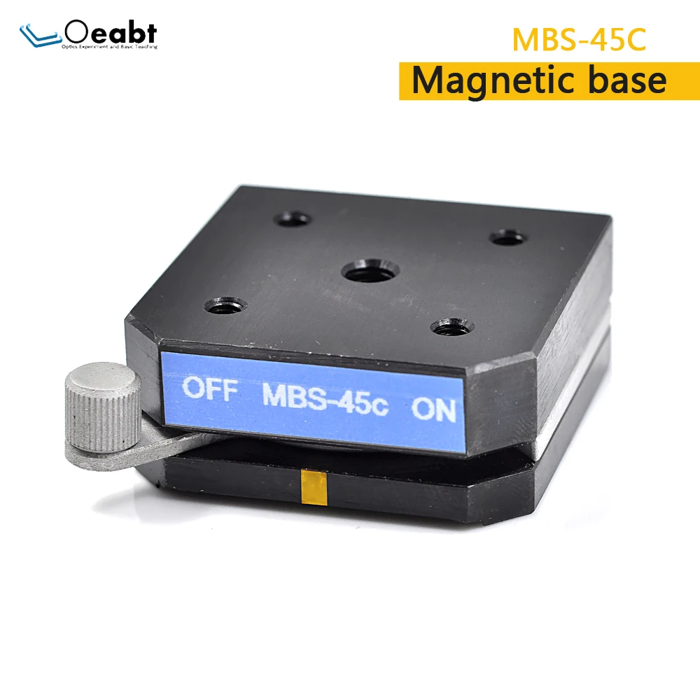 

MBS-45c magnetic base ultra thin magnetic base optical experimental magnetic base two-dimensional experimental optical platform