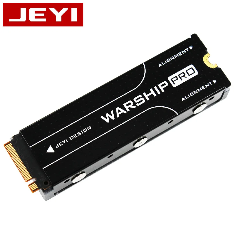 JEYI охлаждение Warship Daimond M.2 радиатор NVME NGFF 2280 алюминиевый лист теплопроводность
