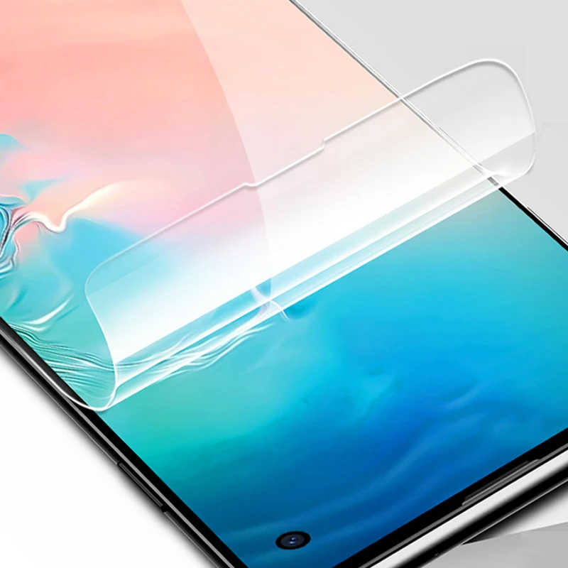

HD Full-surface Curved Screen Protector For Samsung Galaxy S10 Plus transparent Screen Protector Soft Film For Samsung S10 Plus