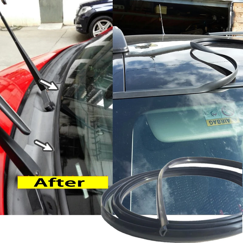 Car Windshield Panel Moulding Seal Strip Sticker For Toyota Corolla RAV4 Yaris Auris Camry 40 50 Opel Insignia Vectra C Mokka B |