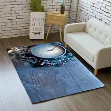 Модные 3D карманные часы ковры домашний Декор Спальня Коврик для детских игр мягкая фланелевая пена памяти большое место коврики ковер для гостиной