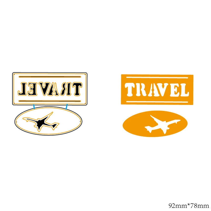 

ZhuoAng aircraft Cutting Dies for Card Making DIY Scrapbooking Photo Album Decoretive Embossing Stencial