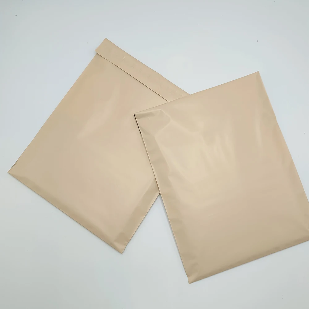 10pcs Nude Plastic Mailer Self Adhesive Shipping Mailing Packaging Envelopes Postal Bag Eco-friendly Courier Storage Bags