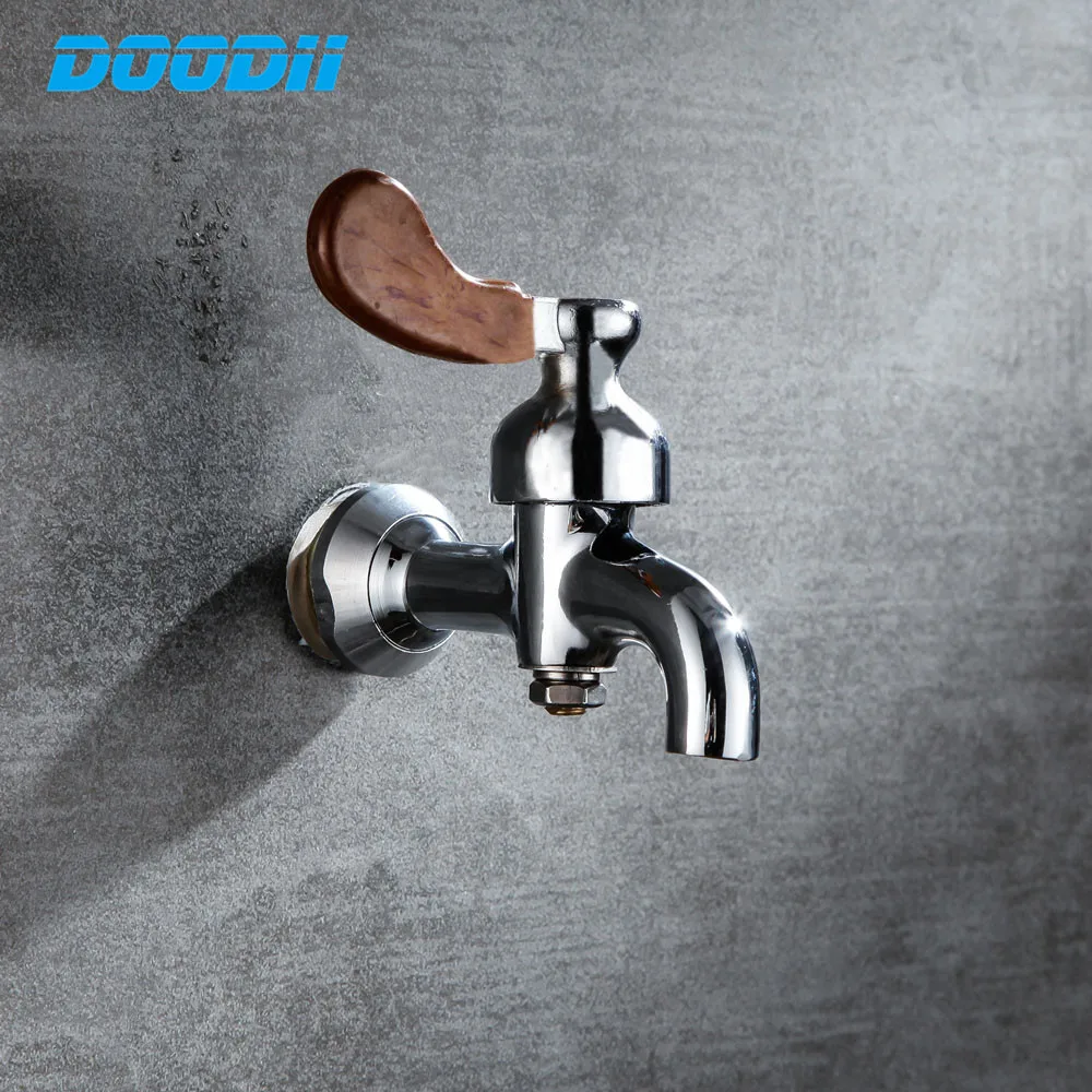 

High Quality Brass Oak Barrel Wine Drink Glass Bottle Miniature Faucet Bibcocks Valve Water Dispenser Switch Tap Doodii