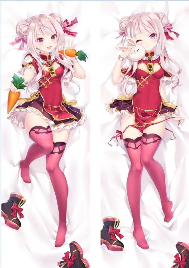 Оригинальная Виртуальная наволочка для подушки Youtuber-Tanaka Dakimakura, чехол 150 см - Цвет: 19035-1