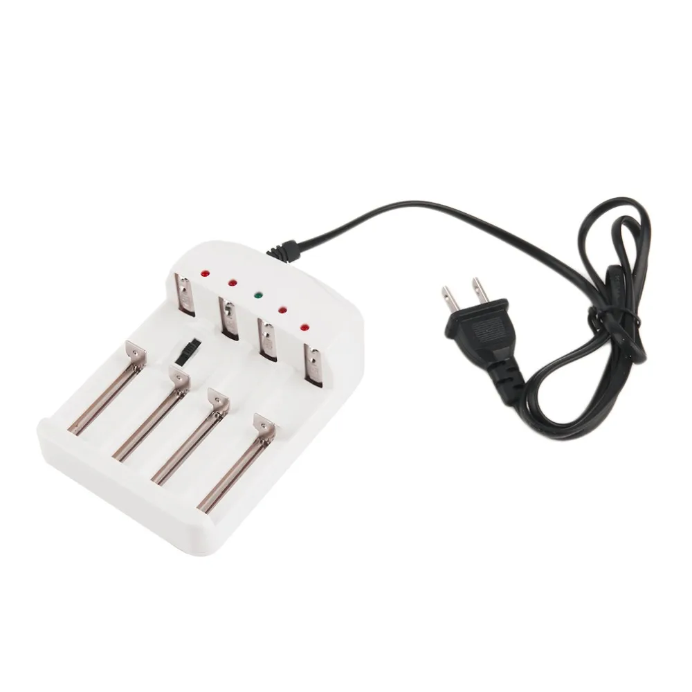 Универсальный 4-слот ЕС/США Plug Ni-MH/Ni Zn/литий-железо-Батарея Зарядное устройство