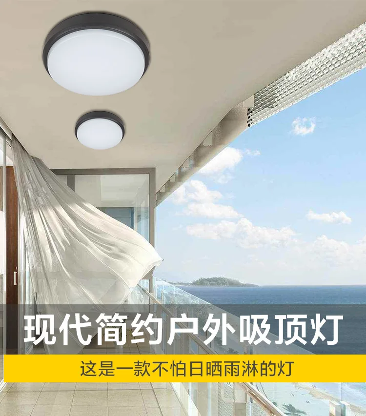 

Outdoor Ceiling Lamp Waterproof Dustproof Dampproof Lamps Anti Mosquito Outdoor Courtyard Corridor Bathroom Gate
