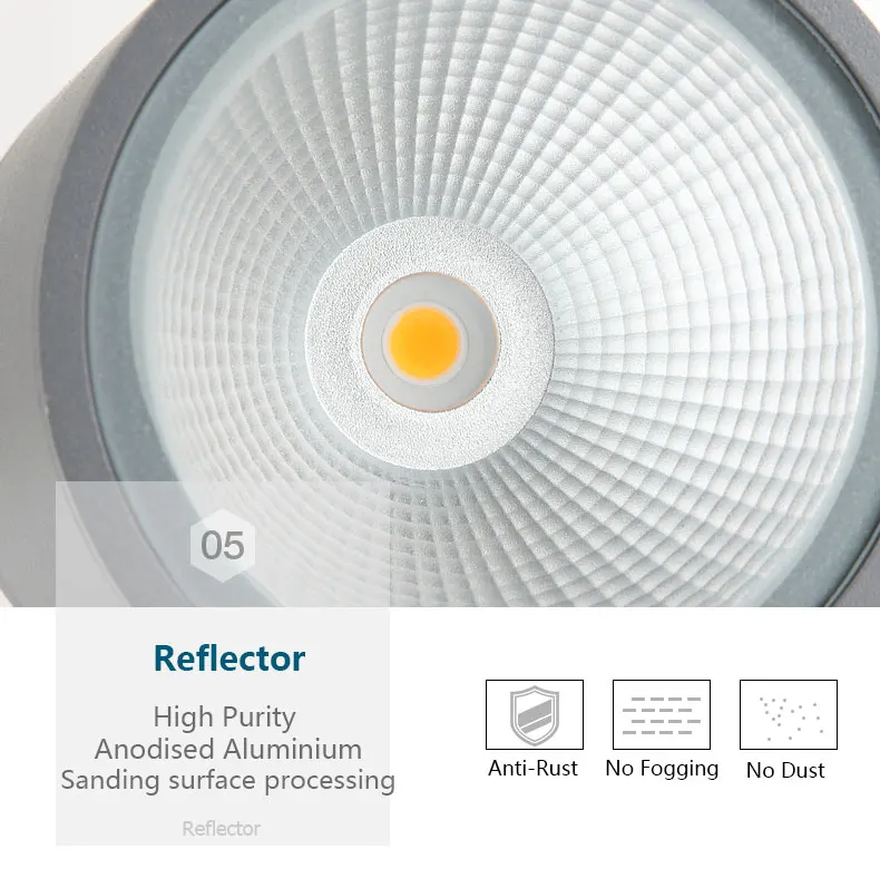 Lâmpada do Teto ao ar Livre à Prova Downlights de Alumínio Moderna Dwaterproof Água Ponto Luz Varanda Corredor Celling Luzes Cubo Led 17 Luminárias de parede externas