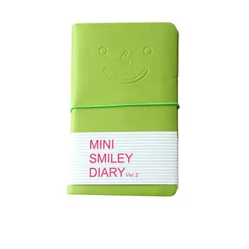 

2pcs Memo Pads Stationery Creative Candy-Colored Smile Mini Holster Notepad Notes Cute Stationery Memo Pads Wholesale