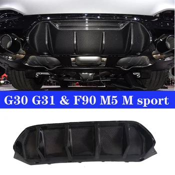 

Back Diffuser Rear Bumper For 5 series G30 M5 F90 M5 M sport Model 2017+ Car Styling Back Lip Wings High Quality Carbon