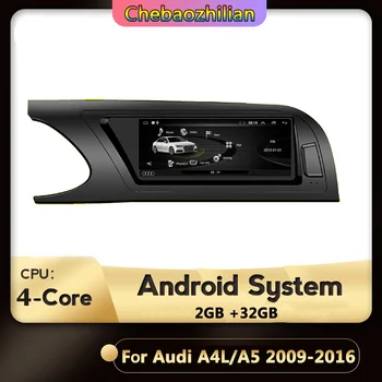 

Android 9.0 Car GPS multimedia player Navigation For Audi A4L 2009-2016 Head unit Radio Google WIFI Mirror Link 2+32G RAM