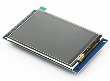 

3.5 inch 262K HD TFT LCD Touch Screen with Adapter Board ILI9486 Drive IC 16Bit Parallel Interface 480*320 XPT2046 RGB565