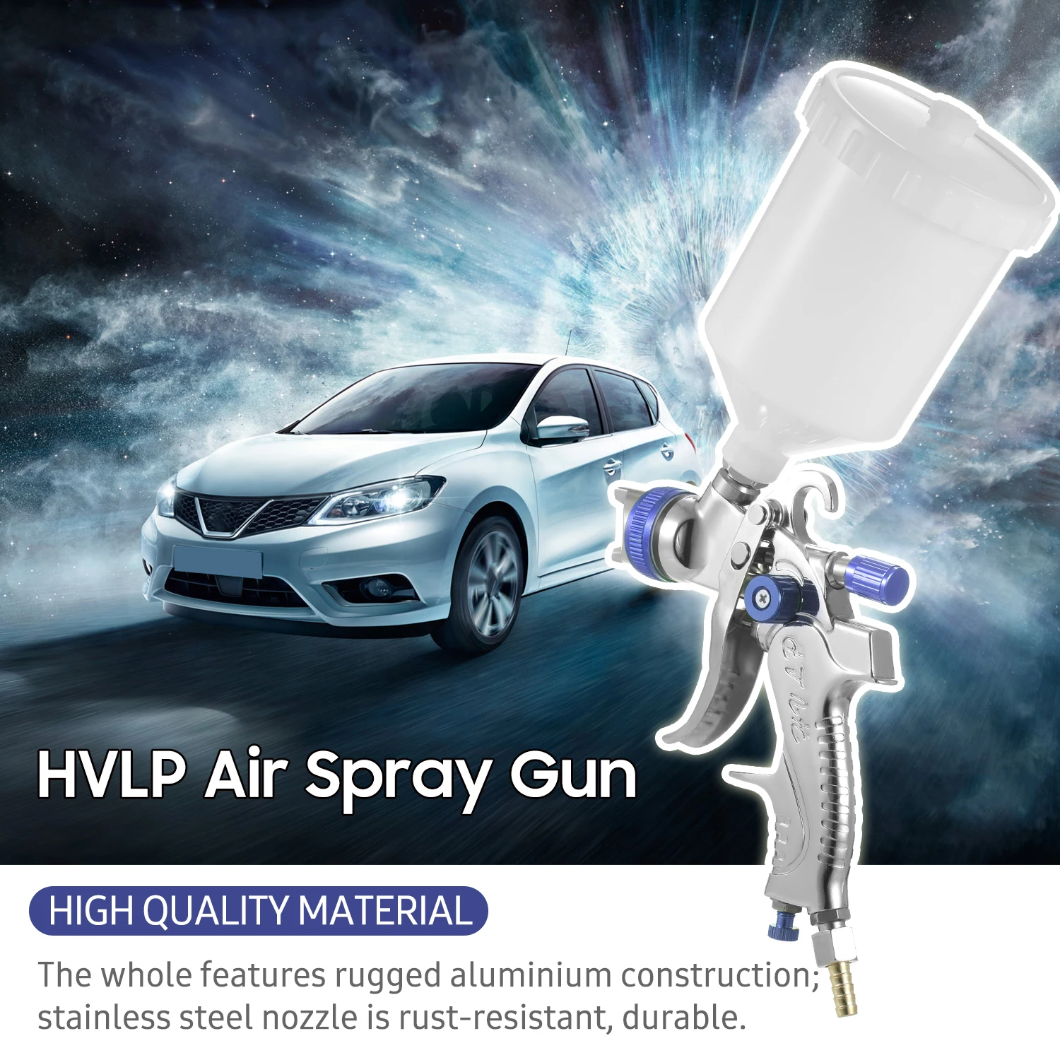 ߷ ǵ    HVLP   Ʈ  600ML  1.4mm 1.7mm 2.0mm  ڵ   ׸