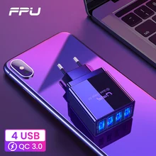 FPU Быстрая зарядка 3,0 48 Вт QC 3,0 QC3.0 быстрое зарядное устройство USB Портативное настенное зарядное устройство для мобильного телефона для iPhone Xiaomi A3 samsung S10 Plus
