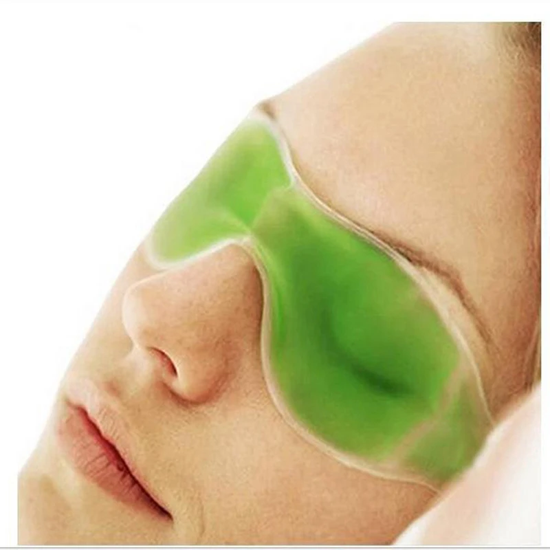 Gel Cold Sleeping Eye Mask Goggles Gel Sleep Eye Protection Ice Cool Soothing Tired Eye Eye Care Tools Remove Dark Circle