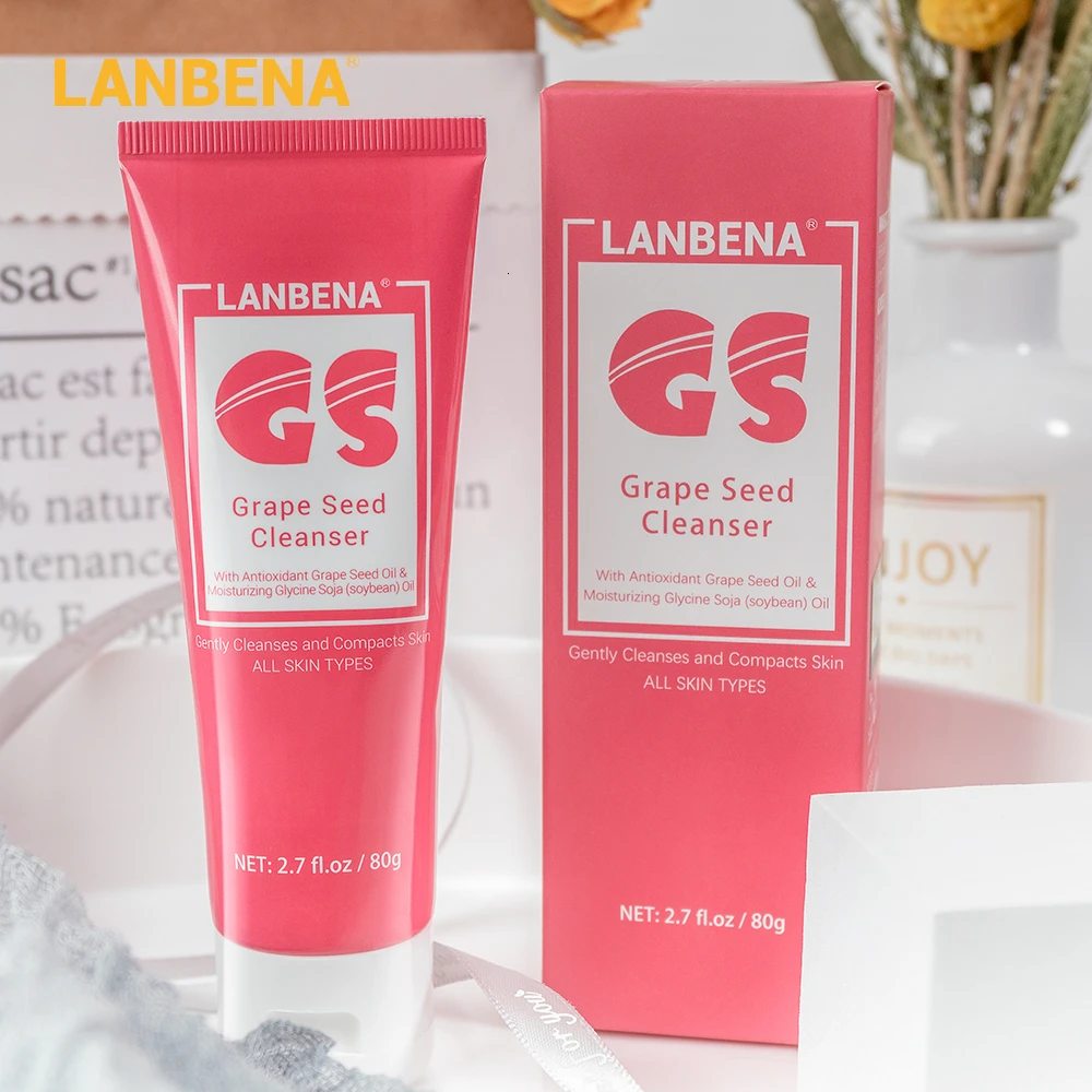 LANBENA очищающее средство для лица Витамин Е очищающая пена питательное глубокое
