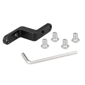 

CAMVATE Z Shape Connecting Arm Extension Gadget With 1/4" Mounting Points For DSLR Camera Cage / Monitor Cage Kit C2343