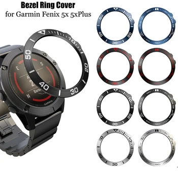 

Bezel Ring Styling Frame Case for Garmin Fenix 5x 5xPlus 3 3HR Smart Watch Stainless Steel Cover Anti-scratch Protection Ring