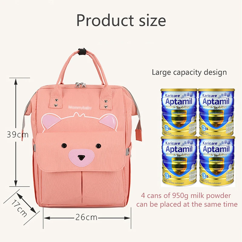 Рюкзак для мам, сумка для детских подгузников, водонепроницаемая многофункциональная сумка для кормления, Большая вместительная сумка для путешествий, дизайнерские сумки для коляски