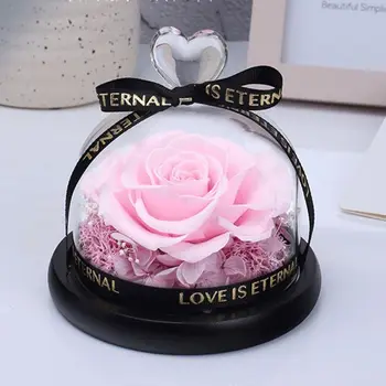 

Valentine Handmade Preserved Real Rose Eternal Life Never Withered Roses Flowers 67JB