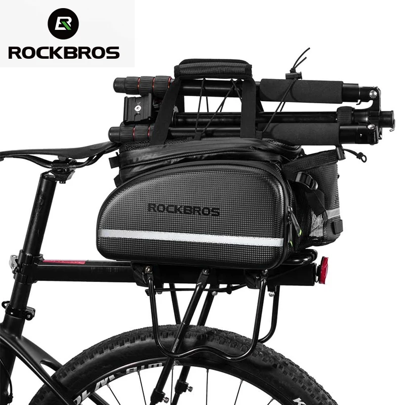 Rockbros Large Capacity Bike Seat Bag Rear Backpack Trunk Cycling