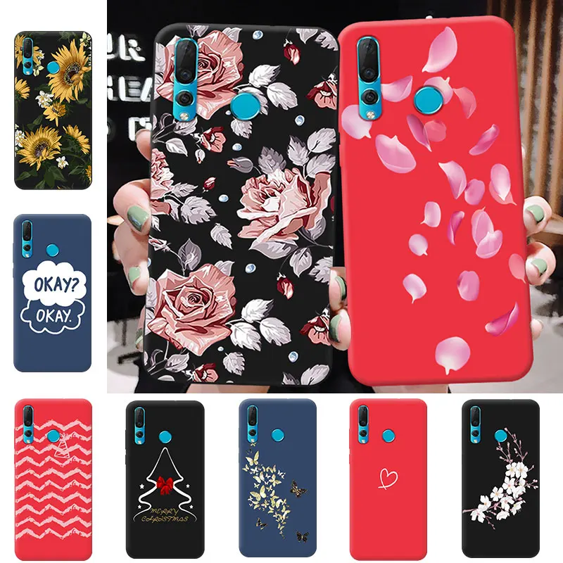 Для huawei P smart 2019 Enjoy7S силиконовый чехол для P20 P10 Lite Plus Pro Nova3e Матовый телефон случае