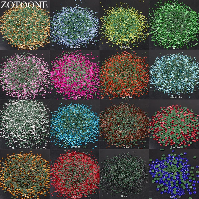 

ZOTOONE железные Стразы с кристаллами горячей фиксации с плоской задней стороной 1440 смешанные Стразы для дизайна ногтей розовые камни для украшения одежды DIY E
