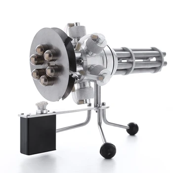 

QX Starpower Six Cylinders Metal Rotating Stirling Engine Model