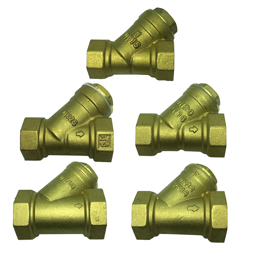 Y-type filter NPT Water Reducing Valve Brass Regulator Valves Water Regulator Valve