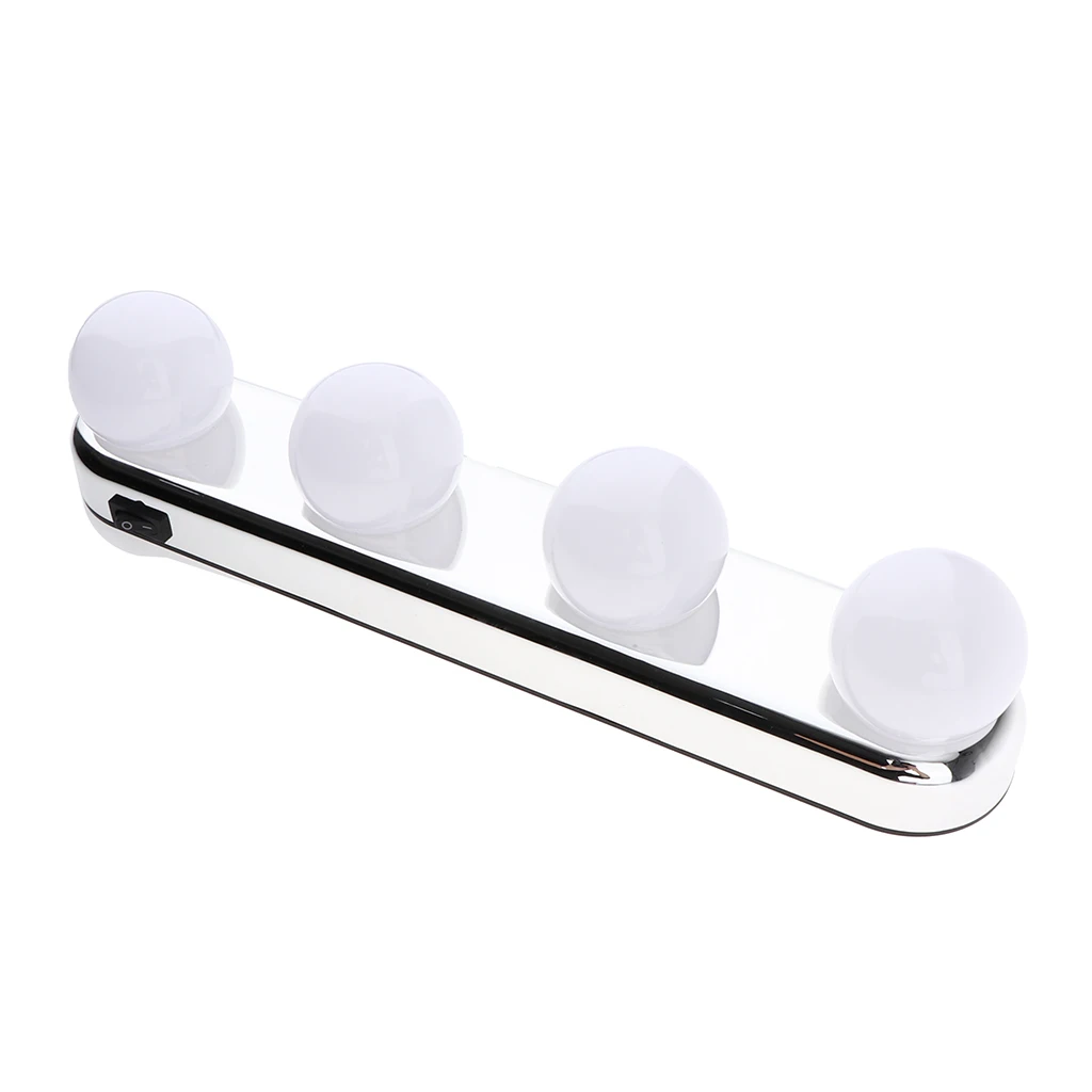 4 Pieces LED Vanity Mirror Lights Kit For Makeup Vanity Table In Dressing Room