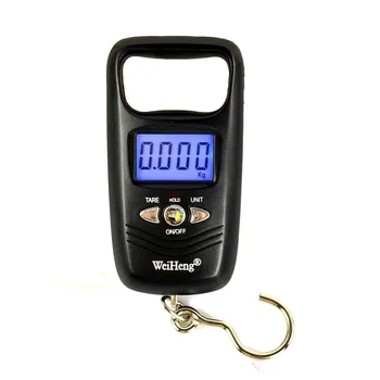 

Portable Mini Electronic Weight Digital Hanging Hook Scale LCD Household Pocket Scales For Fishing Luggage Food Scale Travel