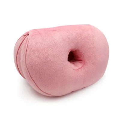 Multi-functional Plush Buttock Cushion Folding Pillow Receive Dual-use Pressure Relief Lift Hips up Seat Pillow Car Home Office