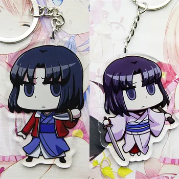 

1pcs Anime Fate / Grand Order Cartoon Ryougi Shiki Printed Pendant Acrylic Keychain Cosplay Prop Decor Boy Girl Keyring Gift