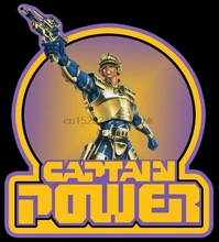 80 crianças sci-fi tv clássico capitão power t personalizado qualquer tamanho qualquer cor