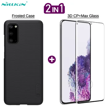 

Nillkin 2-in-1 Phone Frosted Case+3D Screen Protector for Samsung Galaxy S20/S20+ Plus/S20 Ultra 5G 3D Full Cover Tempered Glass