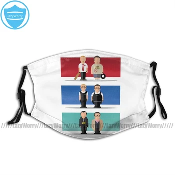 

Hollywood Undead Mouth Face Mask Cornetto Trilogy Facial Mask Fashion Cool with 2 Filters for Adult