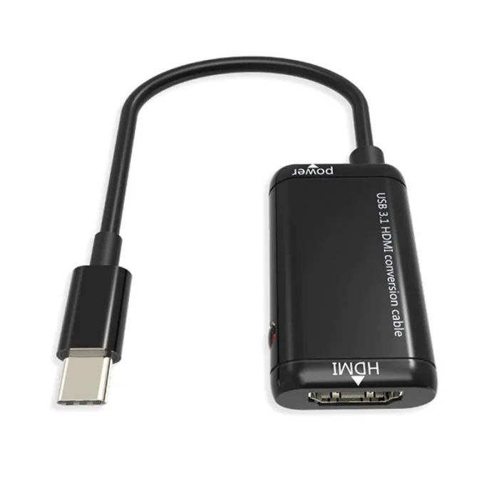 Type-C к HDMI адаптер usb-кабель 3,1 1080P HDMI конвертер для Android телефона планшетного компьютера GV99