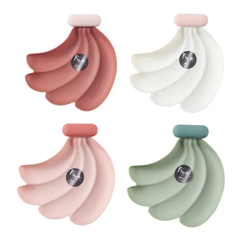 Креативные тарелки для закусок орехов в форме банана, миска для конфет