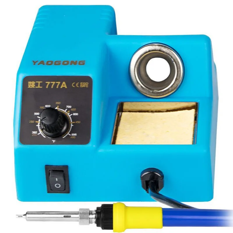 

lead-free antistatic thermostatic adjustable electric iron machine Yaogong 777A soldering iron soldering station