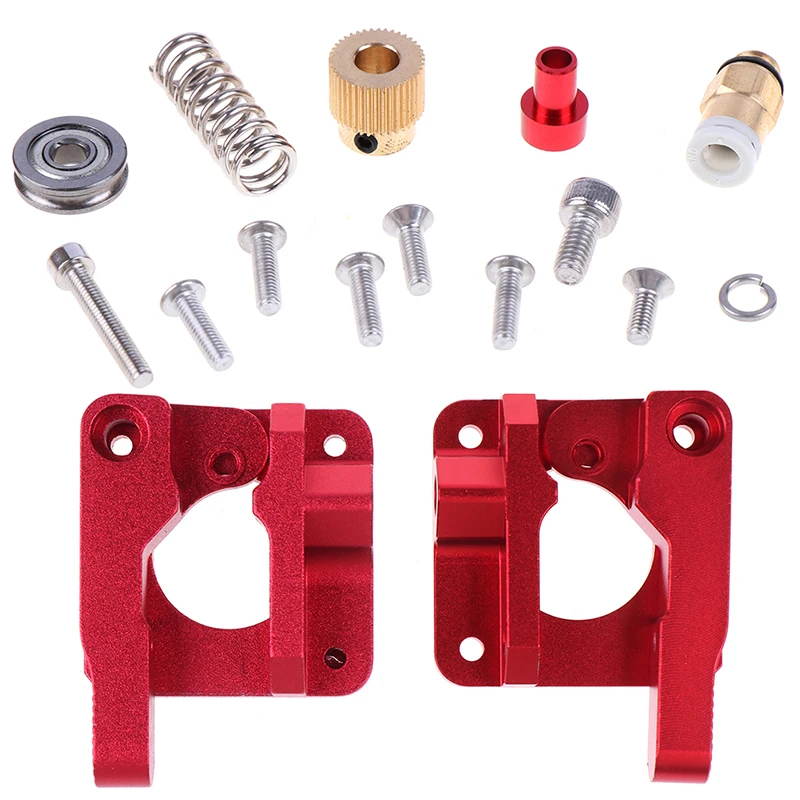 

Useful 3D Printer Onderdelen MK8 Extruder Upgrade Aluminium Blok Bowden Extruder 1.75mm Filament Reprap Extrusie Voor For CR-10