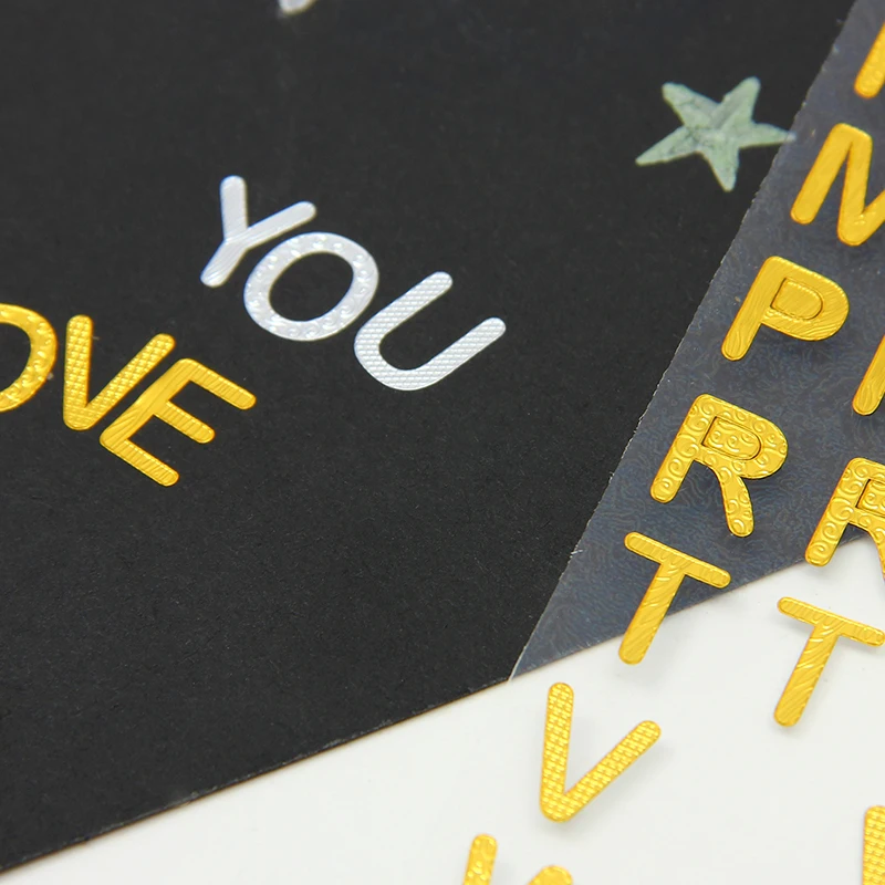 Золотые Бронзовые серебряные буквы Алфавит цифры наклейки для клавиатуры DIY