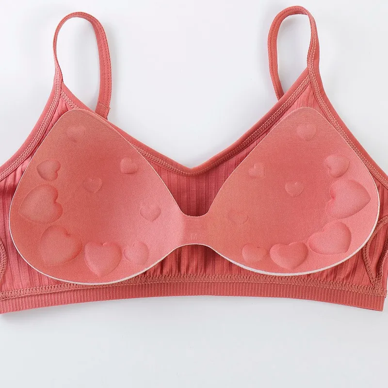 Elastic Gather Bra Push Up Bra Women's Bra Underwear Breasts Sling Spring and Summer Sexy Underwear Without Steel Ring Comfort 5