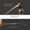 KINGSEVEN – lunettes de soleil gothiques Steampunk polarisées pour hommes et femmes, haute qualité, marque de styliste, Vintage, monture ronde en métal ► Photo 3/6