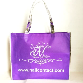 

Wholesale Custom Logo Reusable Gift Bags with Handles Eco Non Woven Bedding Packaging Promotion Large Grocery Bag Silver Handles