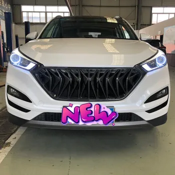 

New style! ABS Front Grille Trim Racing Grills Trim Car styling For Hyundai Tucson 2015-2018