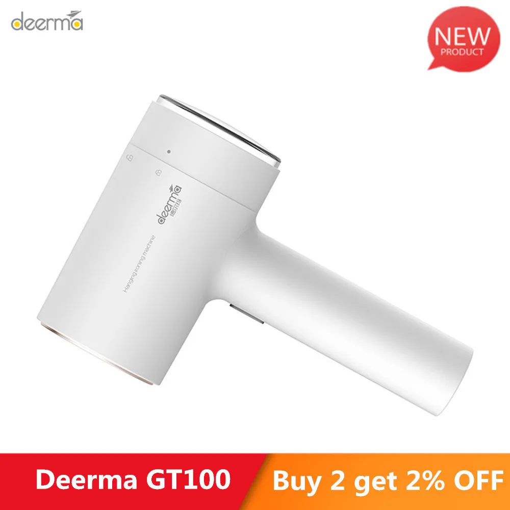 Новейший портативный отпариватель для одежды Deerma GT100/106 ручной инструмент