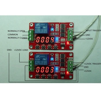 

FRM01 Timing/delay/cycle/self-locking/relay Control Module Module/18 Functions Can Be Set