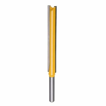 

1/4inch Shank Straight Cutter Cutting Bearing Extra Long Flush Trim Router Bit C2 Carbide Tipped Multi Tools Ferramenta