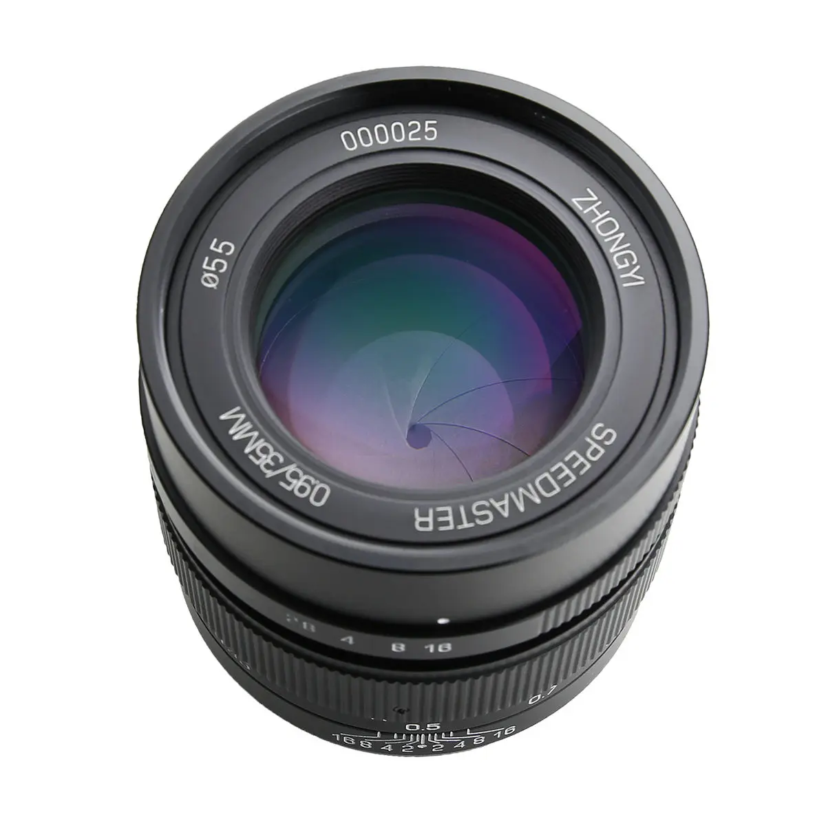 Линзы Mitakon Zhongyi Speedmaster 35 мм f/0 95 Mark II для Fujifilm XF X Pro2 T2 T3/ Canon EF M EOS M6/ Sony E A6300 / MFT